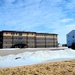 Contractors move second World War II-era barracks building at Fort McCoy