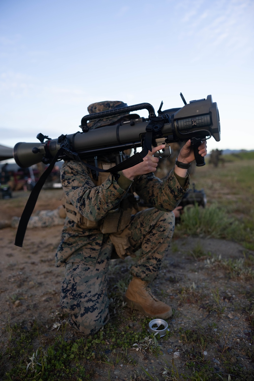Marines fire MAAWS downrange