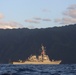 The Arleigh Burke-class guided-missile destroyer USS Barry (DDG 52) conducts routing operations near the Na Pali Coast of Hawai`i.