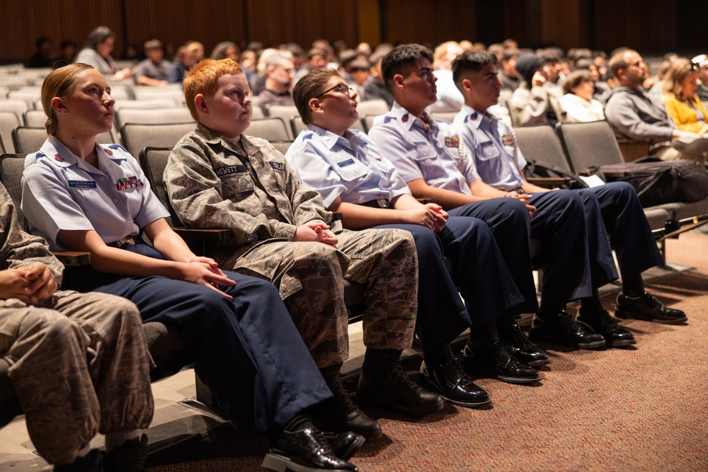 USAF F-35A Lightning II Demonstration Team visits Kofa High School