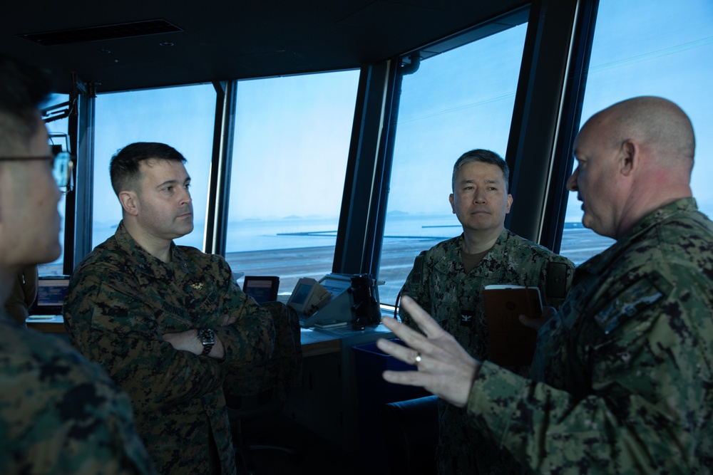  7th Fleet chaplain visits Marine Corps Air Station Iwakuni