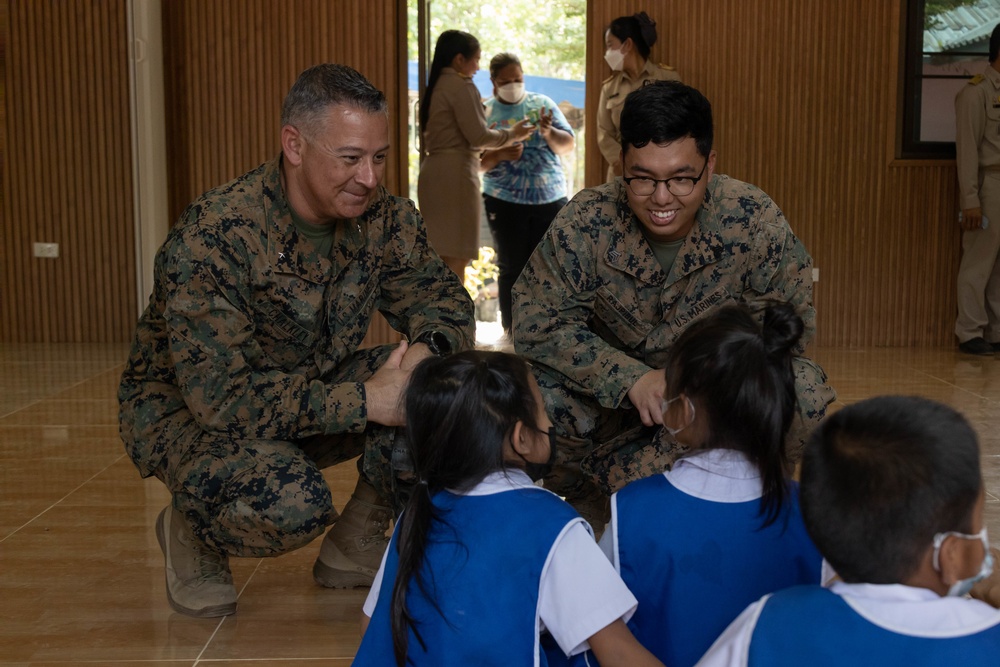 Cobra Gold 23 | Engineering Civil Affairs Project Dedication Ceremony