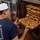 USS Ronald Reagan (CVN 76) Sailors conduct food preparation