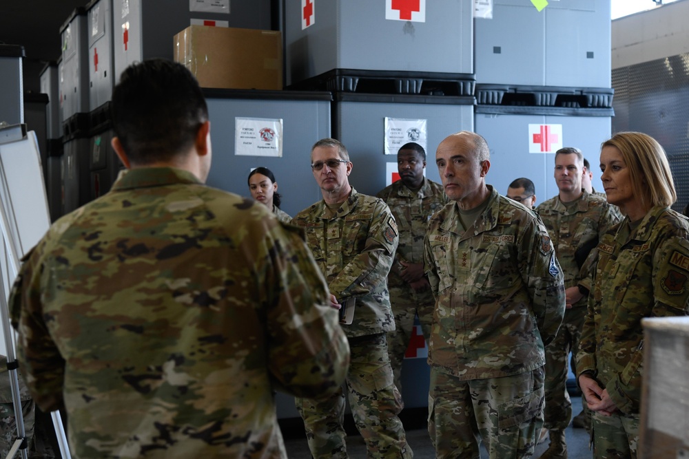 USAF, USSF Surgeon General visits Yokota