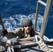 USS Truxtun practices vessel boarding procedures during IMX 23