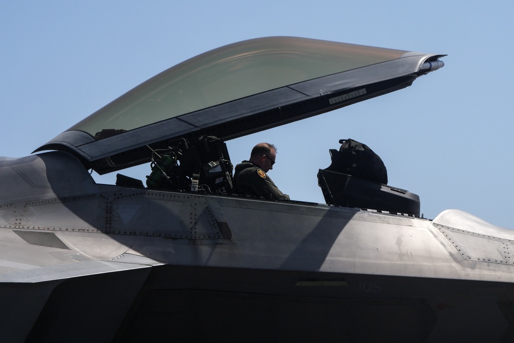 F-22 Raptors Successfully Rearmed in ACE Capabilities Milestone