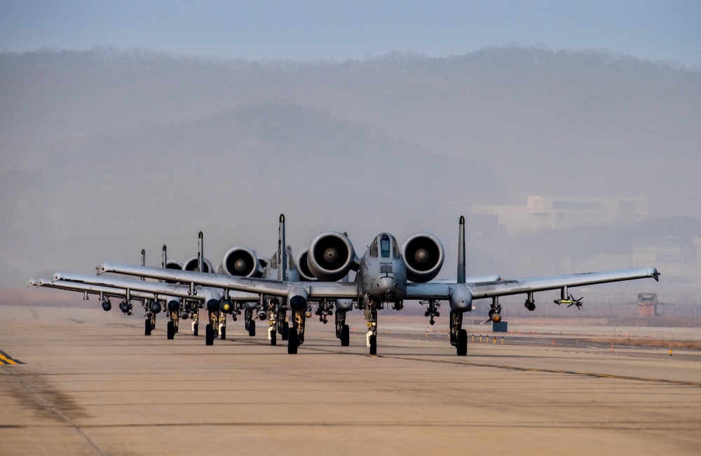 U.S. and ROK fly together as Buddy Squadrons