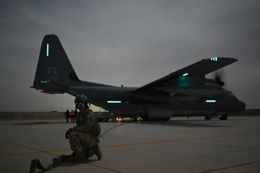 Rescue Aircraft completes operational refueling, rearming of MQ-9 Reaper