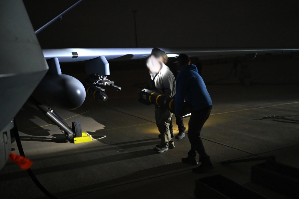 Rescue Aircraft completes operational refueling, rearming of MQ-9 Reaper