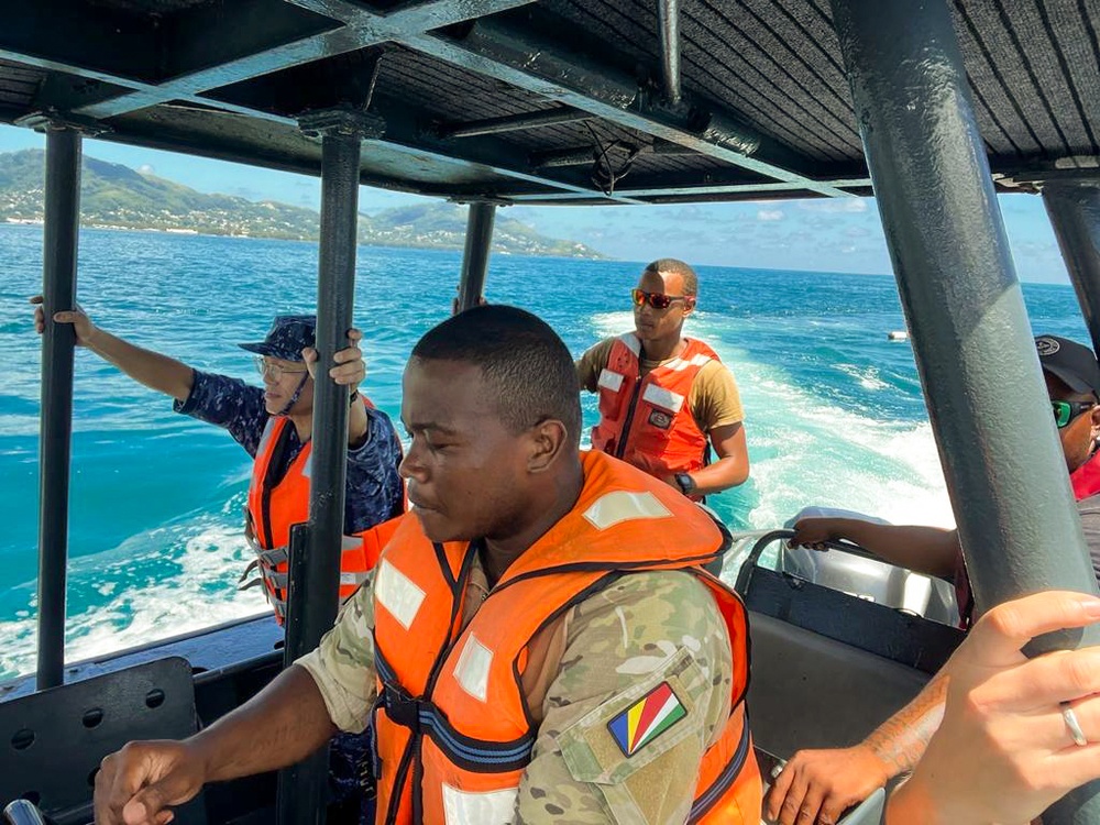 Cutlass Express 2023 Training in Seychelles