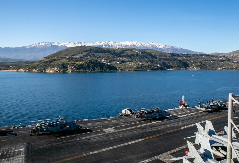 Daily Operations Aboard USS George H.W. Bush (CVN 77)