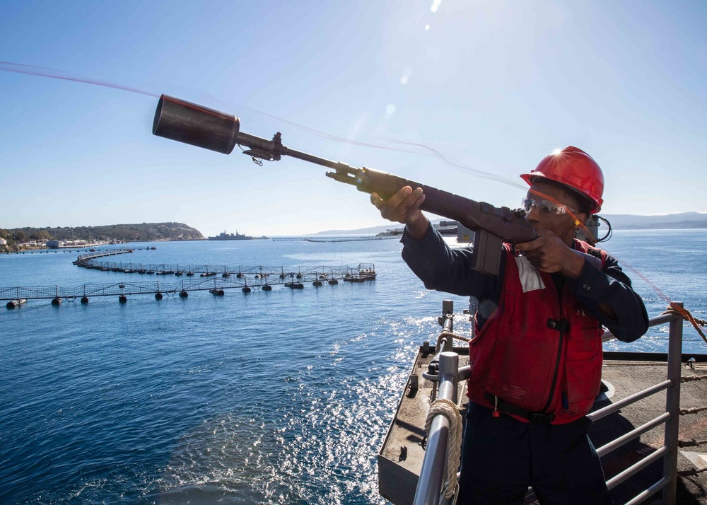 USS George H.W. Bush (CVN 77) Arrives in Souda Bay, Crete