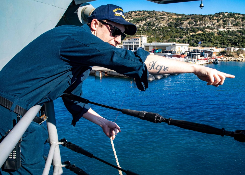 USS George H.W. Bush (CVN 77) Arrives in Souda Bay, Crete