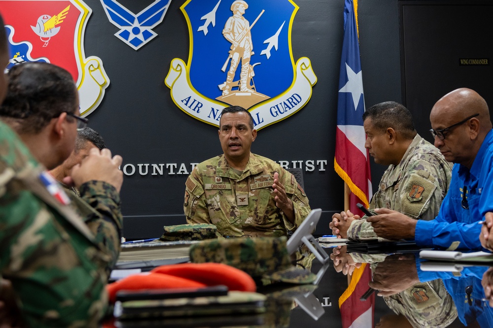 State Partnership Program Dominican Republic visits the 156th Wing