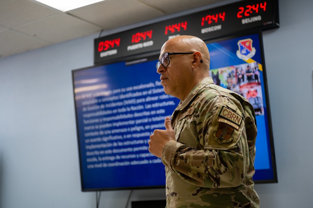 State Partnership Program Dominican Republic visits the 156th Wing
