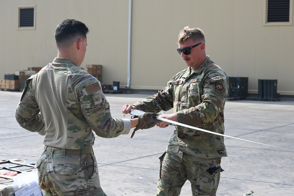 726th EABS munitions inspectors maintain quality control