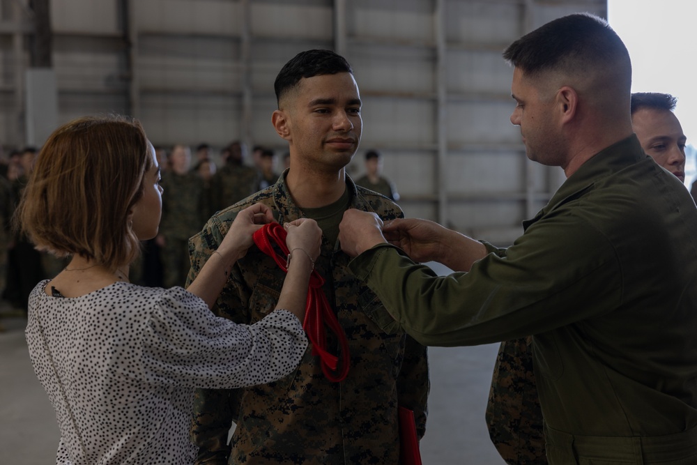 Harrier maintainers with VMA-231 advance their careers