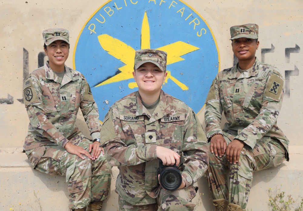 Deployed all-female public affairs team