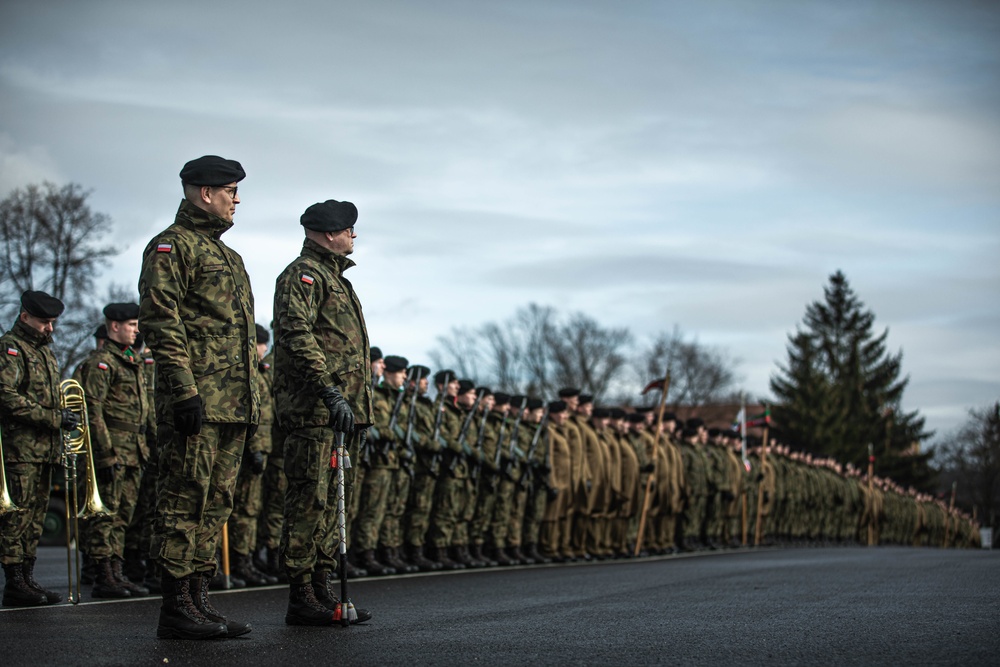 23rd Silesian Artillery Regiment celebrates their Regimental Day