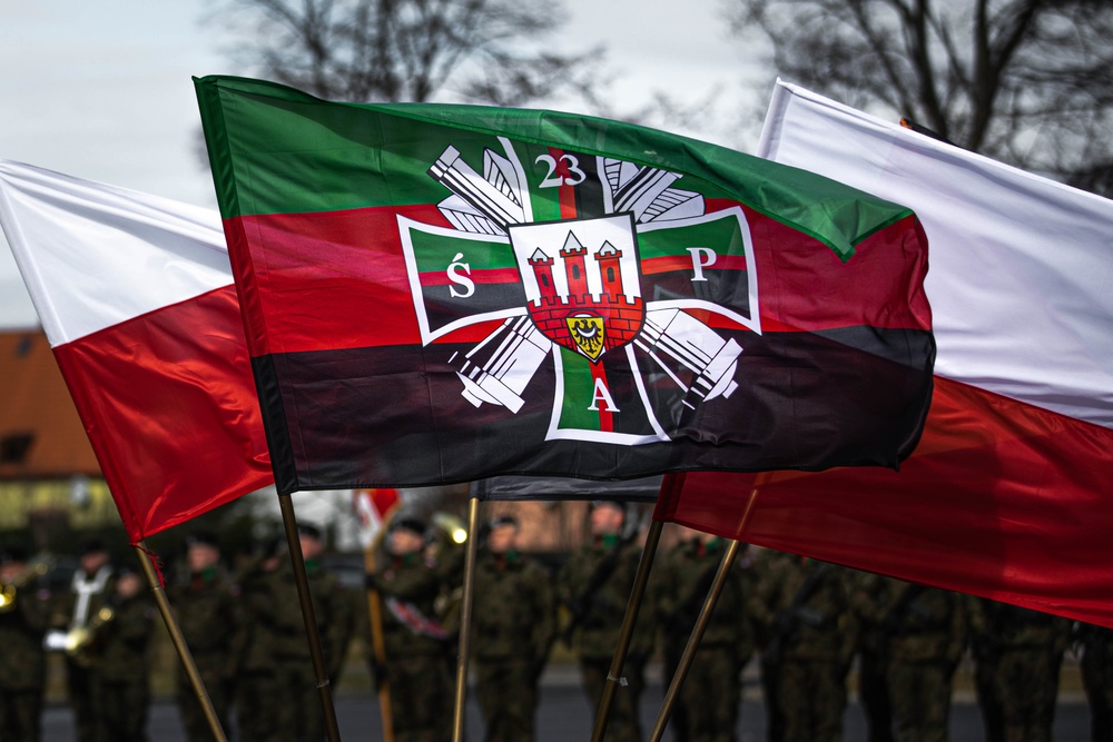 23rd Silesian Artillery Regiment celebrates their Regimental Day