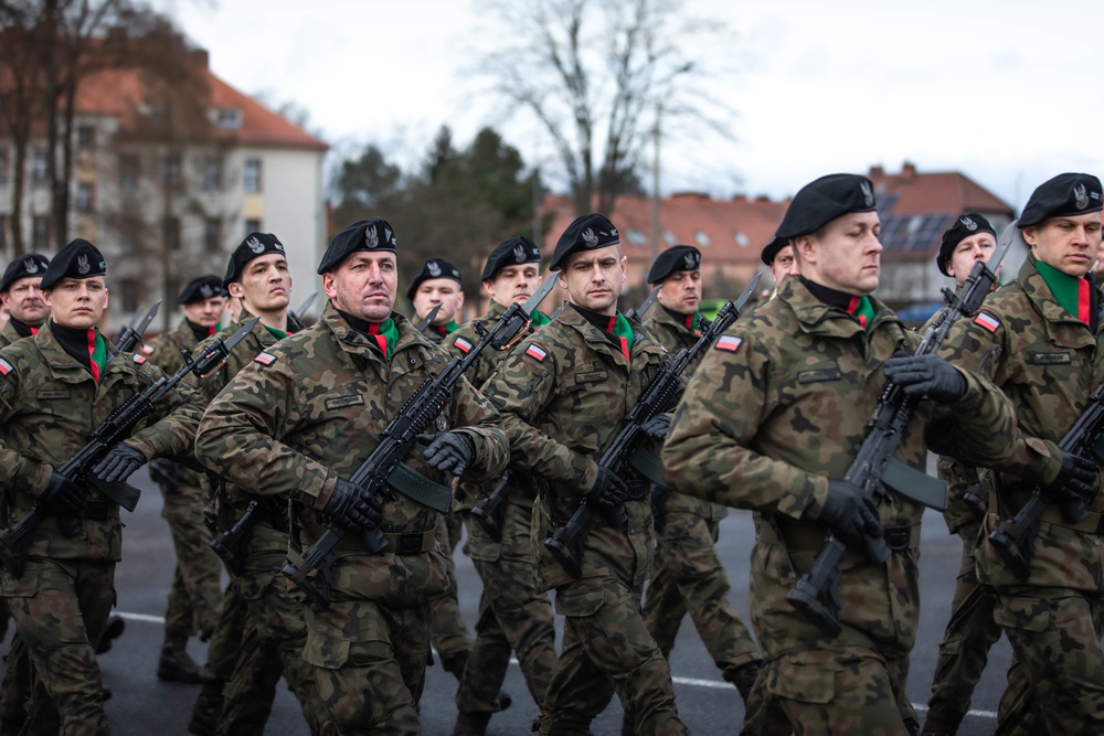 23rd Silesian Artillery Regiment celebrates their Regimental Day