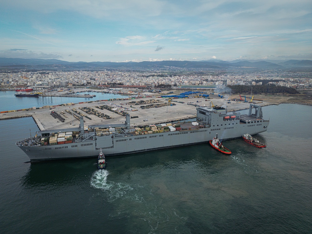 Assure and Deter: USSN Brittin arrives in Alexandroupoli