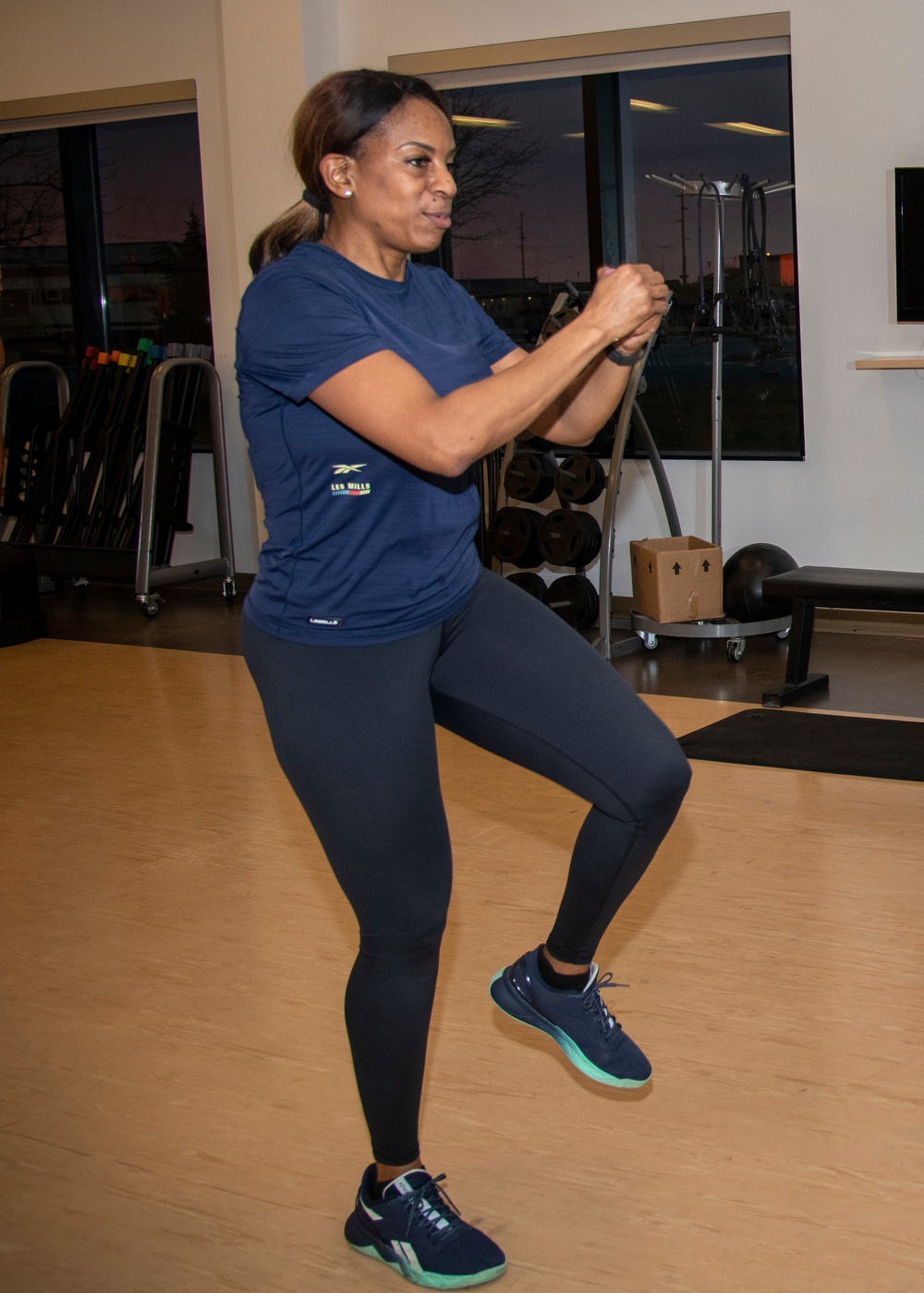Reservist shares passion for fitness, promotes readiness