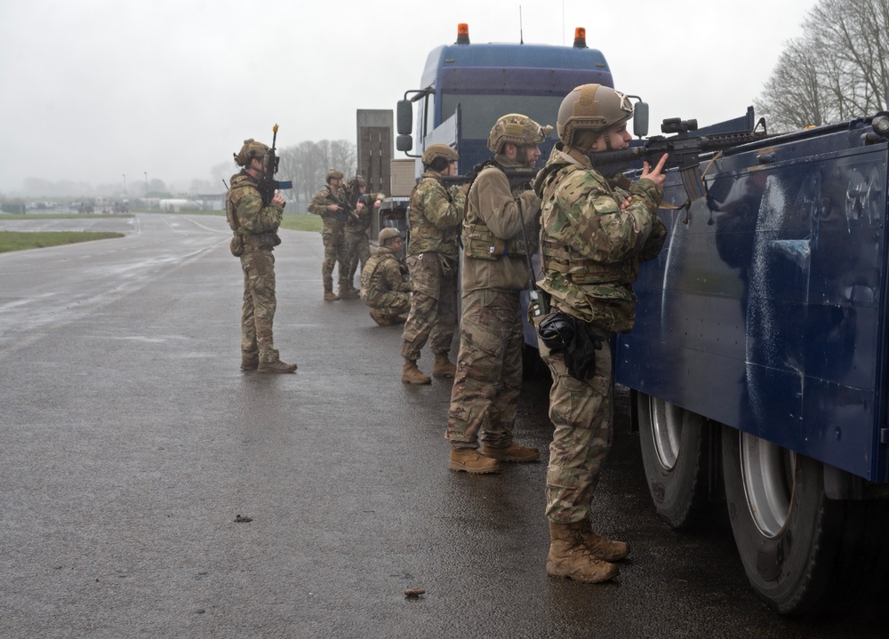 Defense, attack scenario provides intense training during Agile Bison 23-1