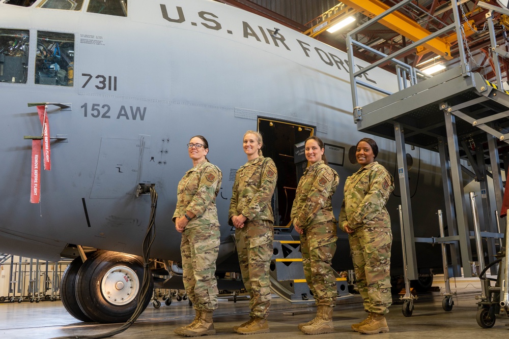 Determination and Drive: Nevada Air National Guard’s Maintenance Group Ladies are Leading the Way