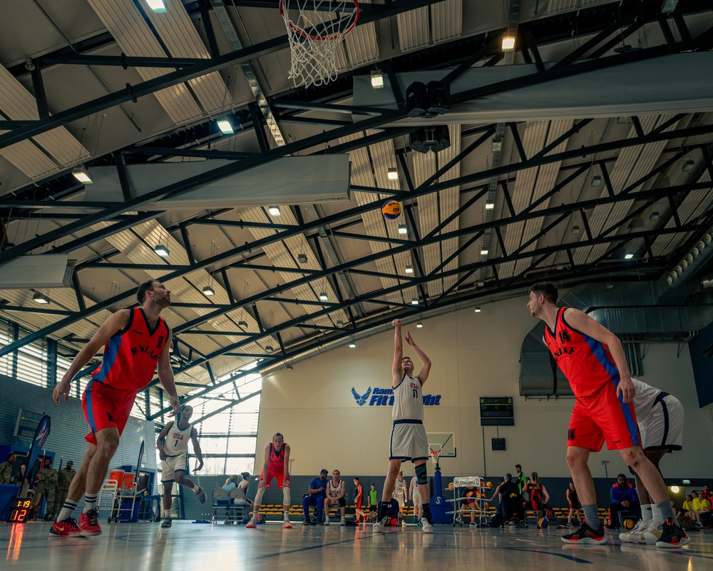 Ramstein Hosts HQ AIRCOM basketball Championship 2023