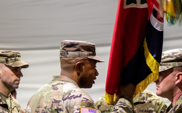 4th DSB Rough Riders Hand Over Responsibilities