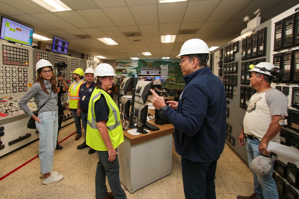 FEMA Officials visit Aguirre Combined Cycle Plant in Puerto Rico