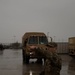 California National Guard stages troops and  highwater vehicles in preparation for emergency flood response