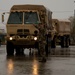 California National Guard stages troops and  highwater vehicles in preparation for emergency flood response