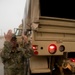 California National Guard stages troops and  highwater vehicles in preparation for emergency flood response