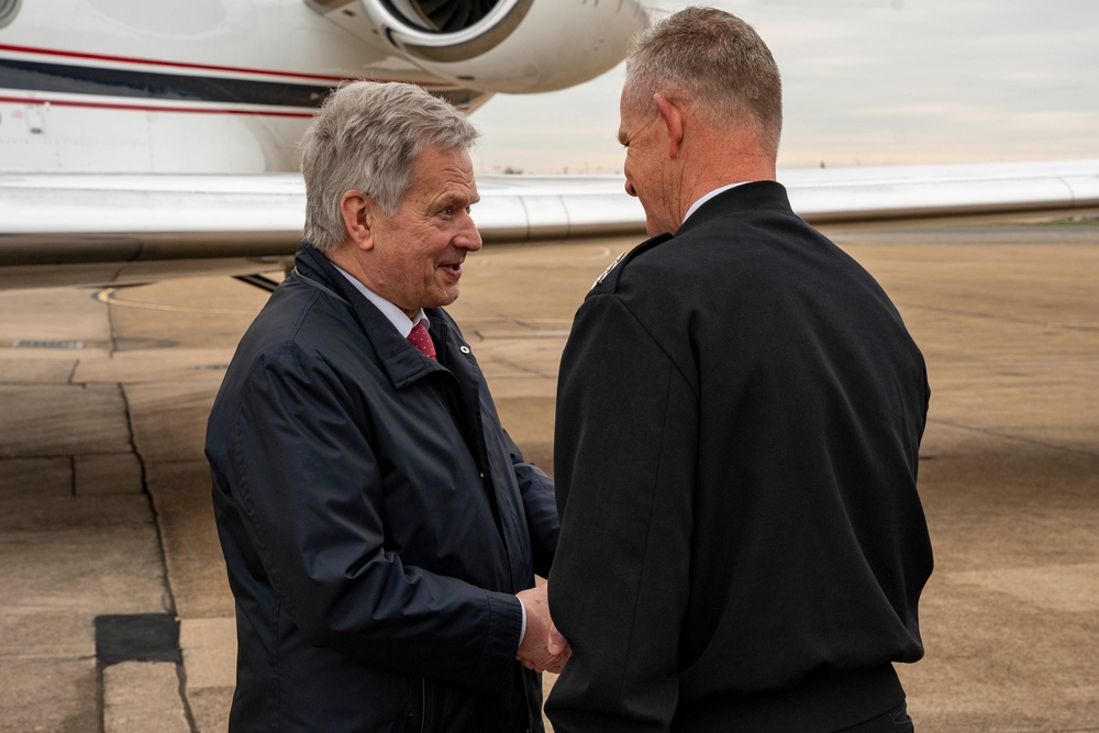 Finnish President visits Norfolk