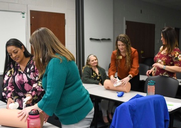 &quot;Stop the Bleed&quot; Instructors visit Coastal Carolina Community College