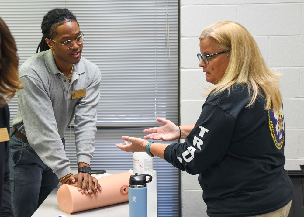 &quot;Stop the Bleed&quot; Instructors visit Coastal Carolina Community College