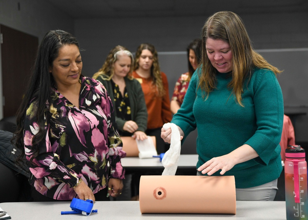 &quot;Stop the Bleed&quot; Instructors visit Coastal Carolina Community College