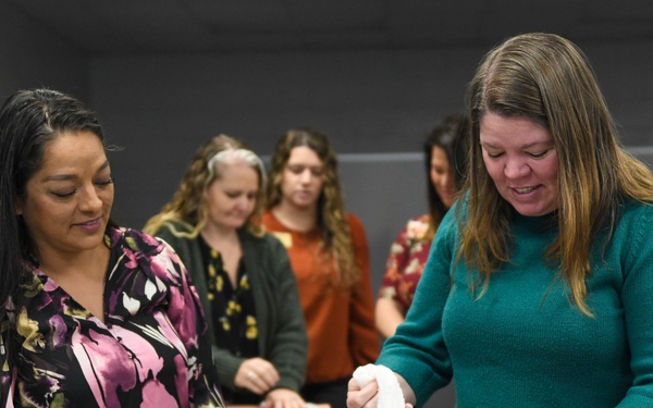 "Stop the Bleed" Instructors visit Coastal Carolina Community College