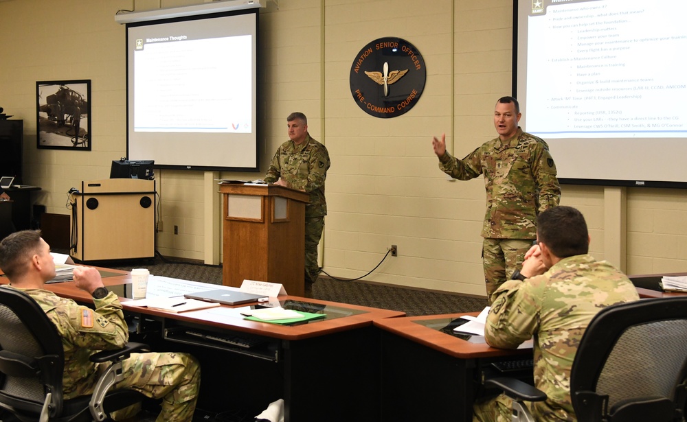 AMCOM Commander Speaks at Aviation PCC