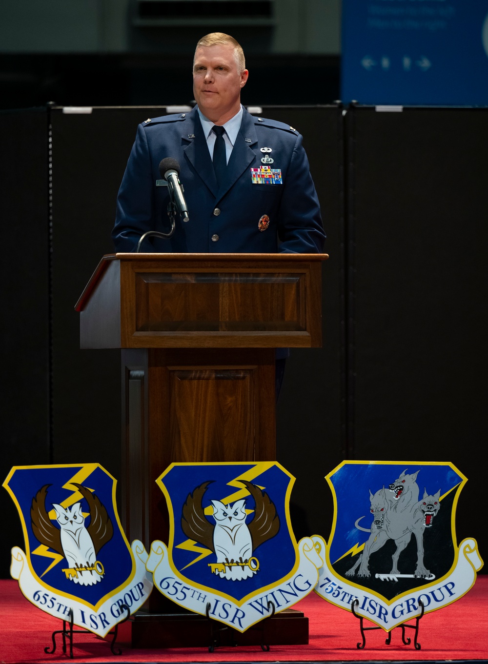 655 ISRW Change of Command