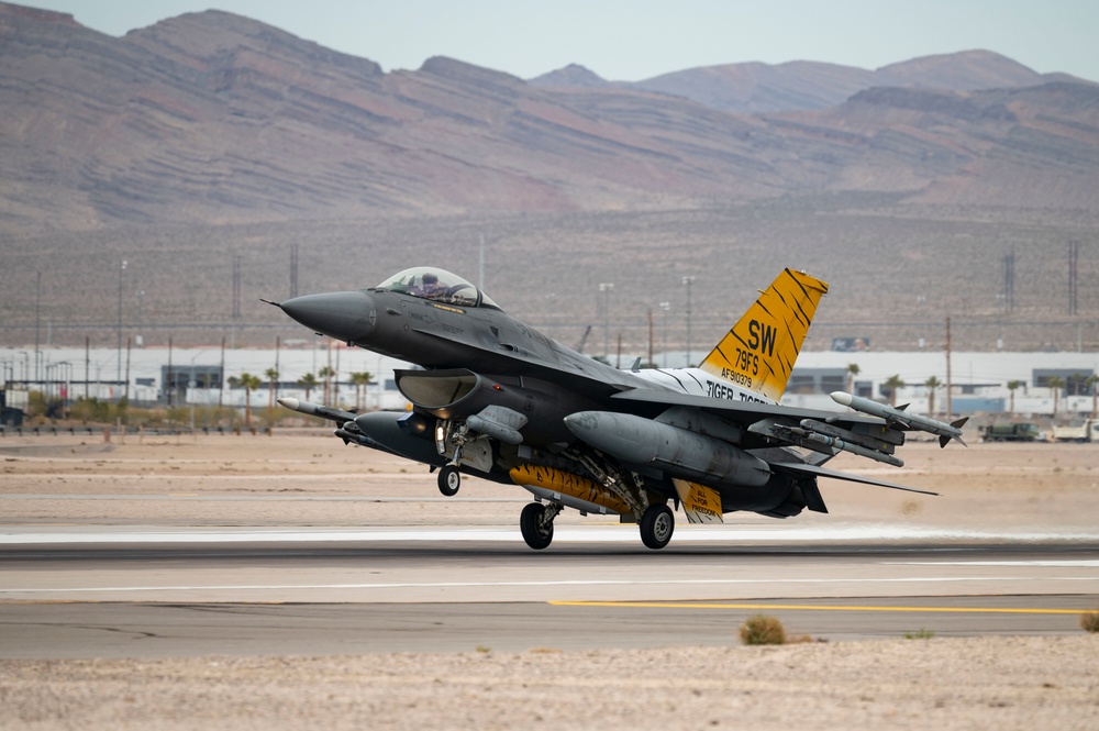 Aircraft arrive for Red Flag-Nellis 23-2, 7 Mar, 2023