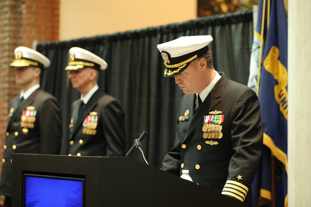 Capt. Joseph Darcy Relieves Capt. Dana Simon as NSWC Philadelphia Commanding Officer