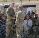 Command Sgt. Maj. Michael C. Williams relinquishes responsibility of 1st Armored Division