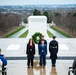 High School Students from the United States Senate Youth Program Participate in a Public Wreath-Laying Ceremony at the Tomb of the Unknown Soldier