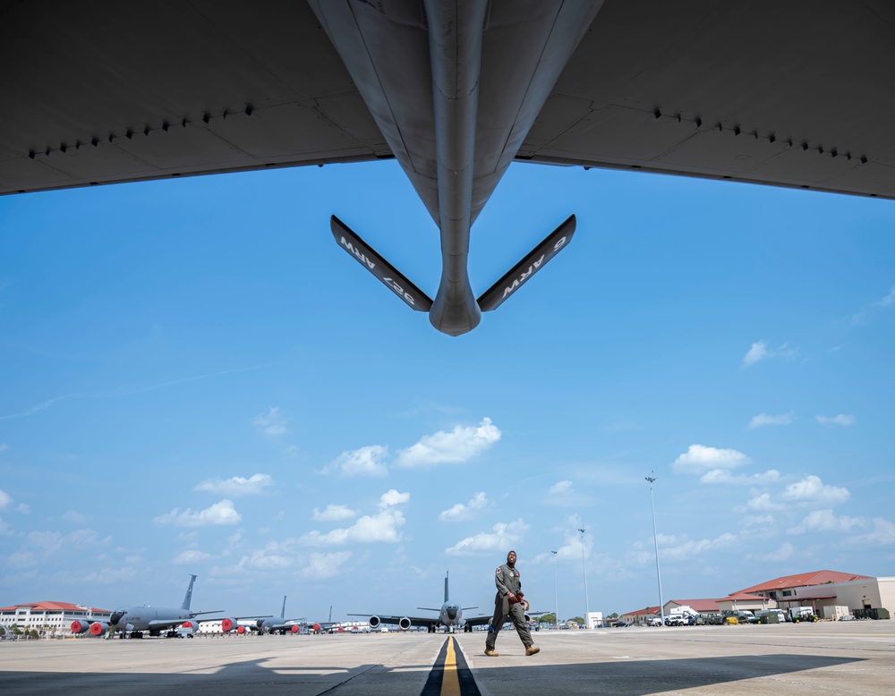 Expanding global reach - MacDill refueling squadrons execute aerial refueling missions