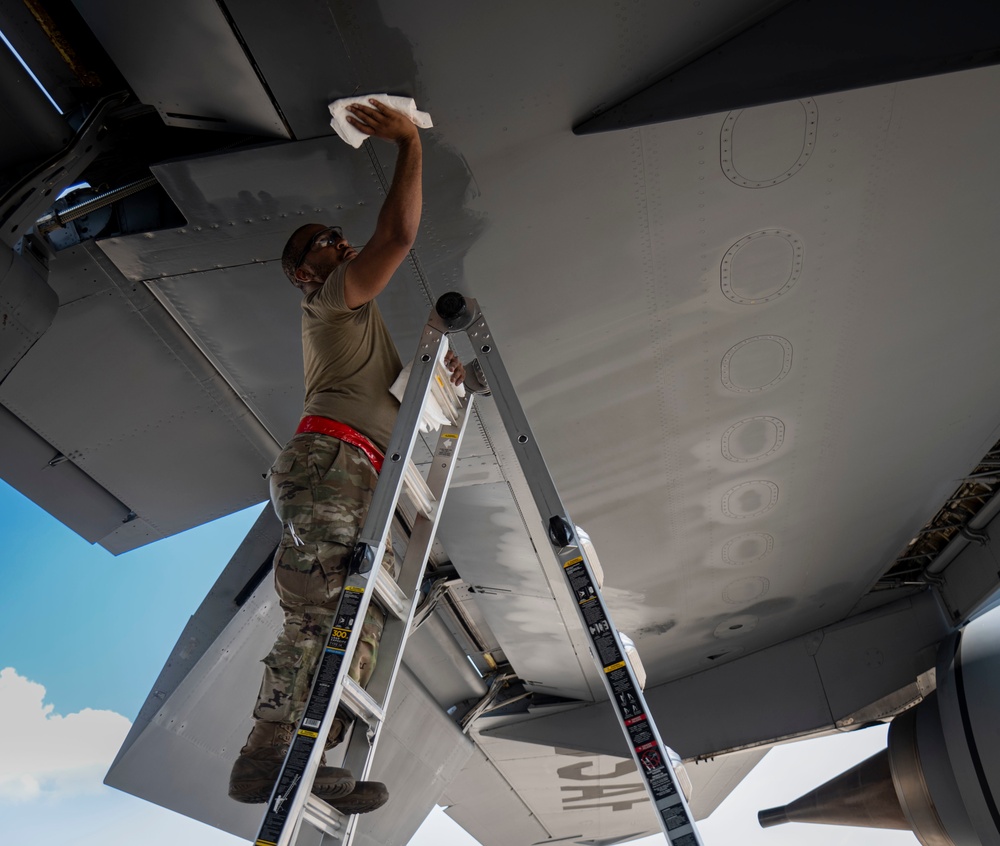 Expanding global reach - MacDill refueling squadrons execute aerial refueling missions