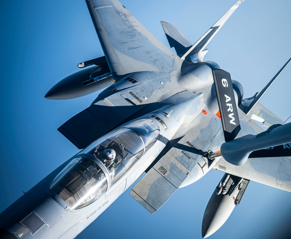 Expanding global reach - MacDill refueling squadrons execute aerial refueling missions