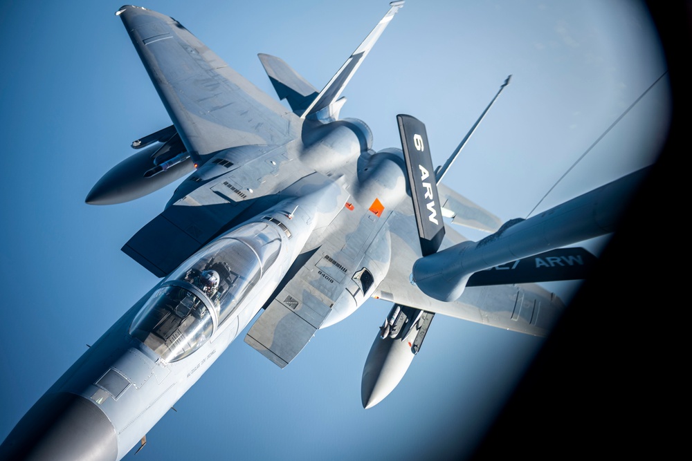 Expanding global reach - MacDill refueling squadrons execute aerial refueling missions